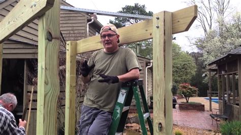 Here you may to know how to pronounce hone. How to Build an Arbor - Son InLaw - YouTube
