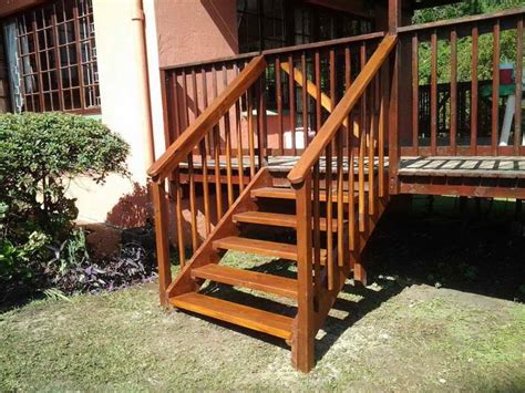 Included are the top and bottom rail, brackets, balusters and crush blocks. Outdoor Wooden Spiral Staircase - Loccie Better Homes ...