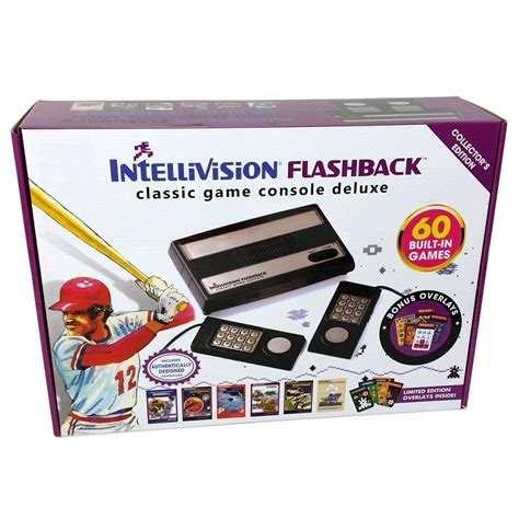Intellivision Flashback Classic Game Console Deluxe Collectors Edition