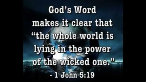 You Can See It 1 John 5 19 Words Wholeness
