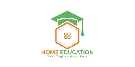 Home Education Logo Design By Ikalvi Codester