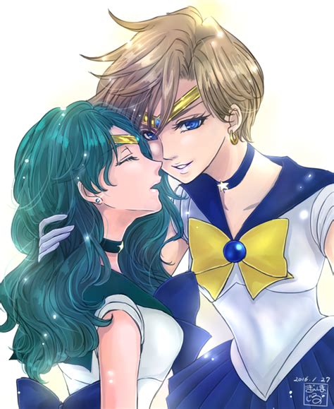 Ginshima Jill Kaiou Michiru Sailor Neptune Sailor Uranus Super