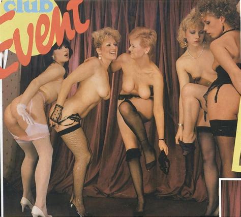 Vintage Club International Group Of Girls Stripping 80s 22 Pics