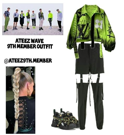 ᴬᵗᵉᵉᶻ ⁱᵐᵃᵍⁱⁿᵉˢ в Instagram Ateez wave th member outfit ateez