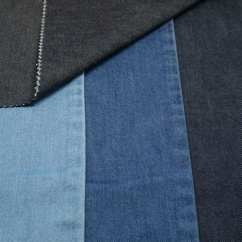 100 Cotton Denim Fabric In 13 Twill Weave For Jeans Making