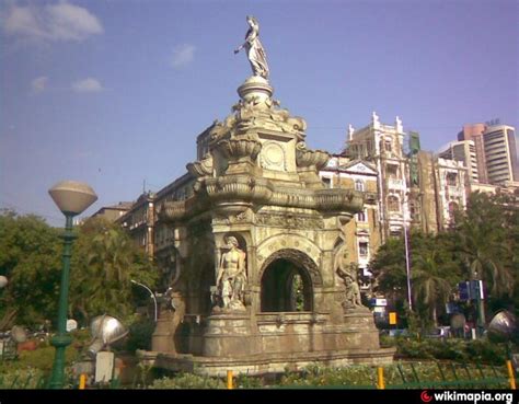 Flora Fountain Mumbai Statue Tourist Attraction