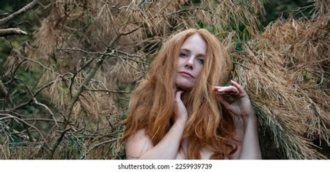 Beautiful Sexy Redhead Mature Woman Long Stock Photo Shutterstock