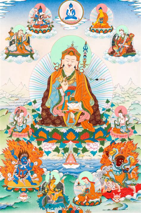 Guru Sangye Thangka Enlightenment Dakini As Art