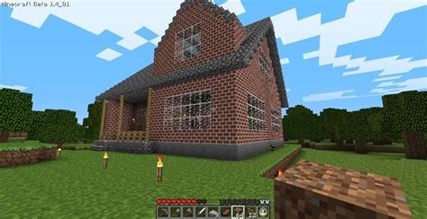 Minecraft Stone And Brick House Build Ideas 2 Brick House Designs
