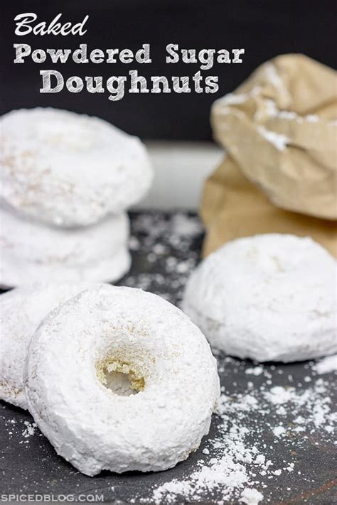 Baked Powdered Sugar Doughnuts Baked Version Of Classic Doughnut