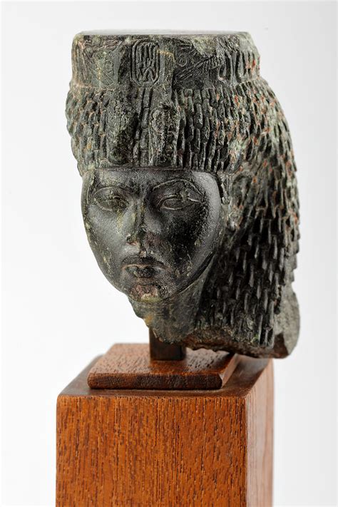 Head From Statuette Of Great Royal Wife Queen Tiye Routofthetombs