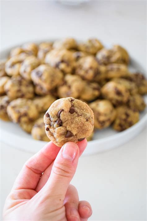 The Best Ever Mini Chocolate Chip Cookies Natalie Paramore