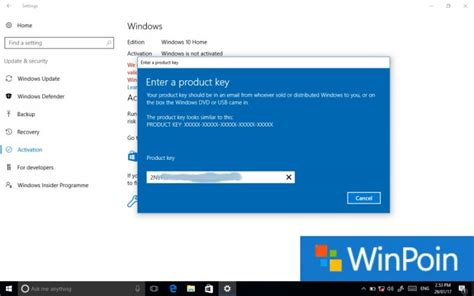 Aktivasi Windows 10 2018 Vcfalas