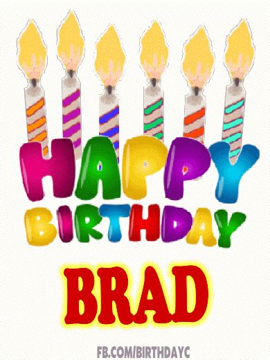 Happy Birthday Brad Images Birthday Greeting Birthdaykim
