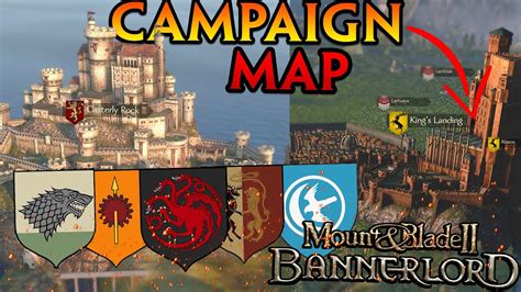 The First Custom Game Of Thrones Campaign Map In Mount Blade Ii