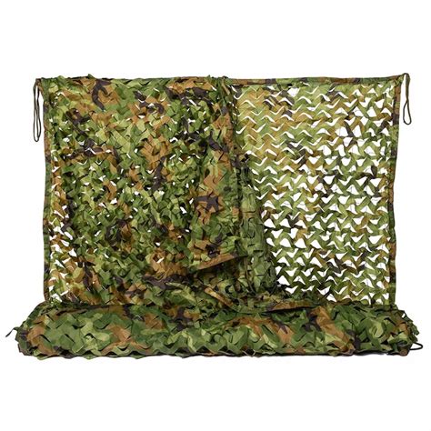 2mx3m Military Camouflage Netting With Mesh Net Army Netting Woodlands