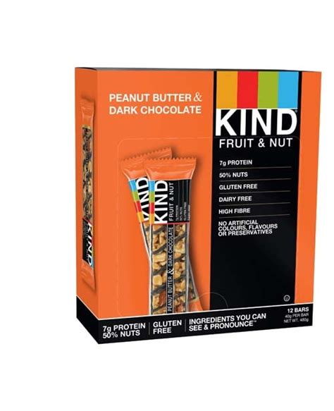 Kind Bars Peanut Butter And Dark Chocolate 40g X 12