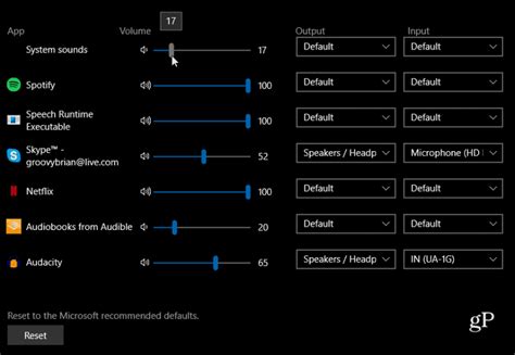 How To Use The New Sound Settings In Windows 10 1803 April Update