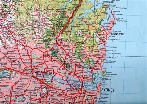 Mapas De Sydney Austrália Mapasblog