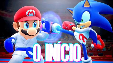 O Novo Jogo Do Mario E Do Sonic No Nintendo Switch Mario E Sonic Nos