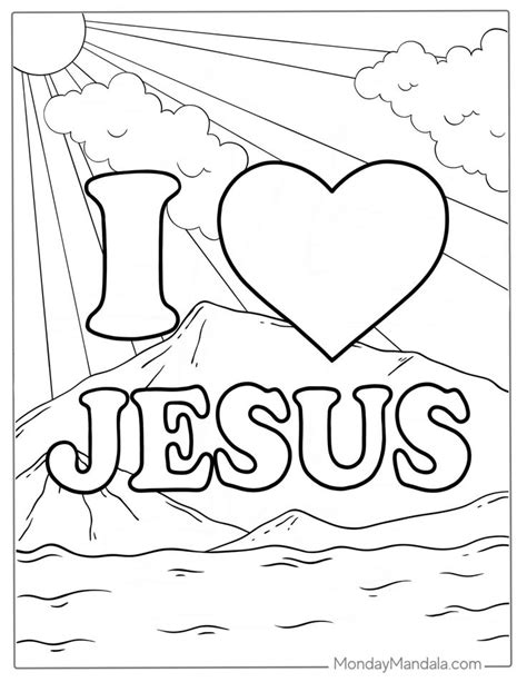 Jesus Coloring Pages Free Pdf Printables Jesus Coloring Pages