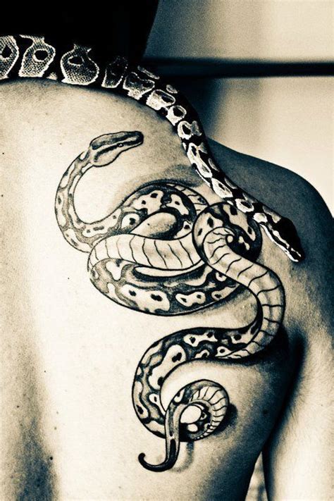 It will eventually spend hours rubbing against a rock or tree to loosen its. great ball python tattoo | Snake life | Pinterest