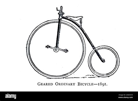 Old Fashioned Bicycle Illustrations Cut Out Stock Images And Pictures Alamy