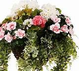 How To Make Hanging Baskets With Artificial Flowers Pictures