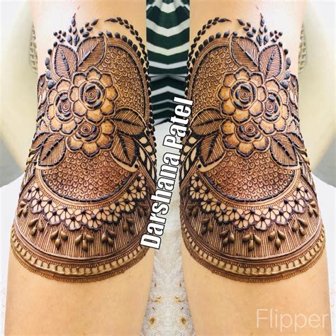 Image May Contain One Or More People And Closeup Khafif Mehndi Design