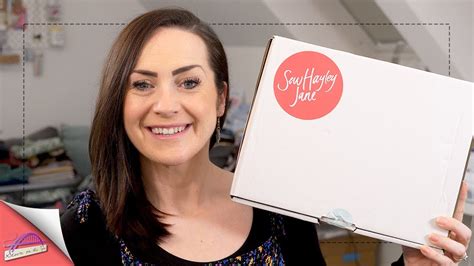 sew hayley jane unboxing april 22 youtube