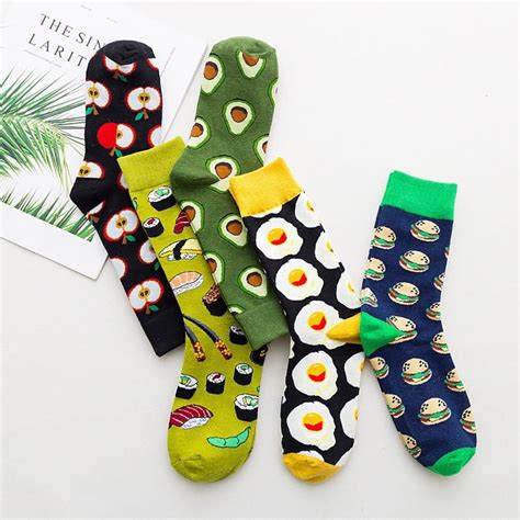 Fashion Avocado Socks Pn1479 Sock Shoes Cute Shoes Avocado Socks