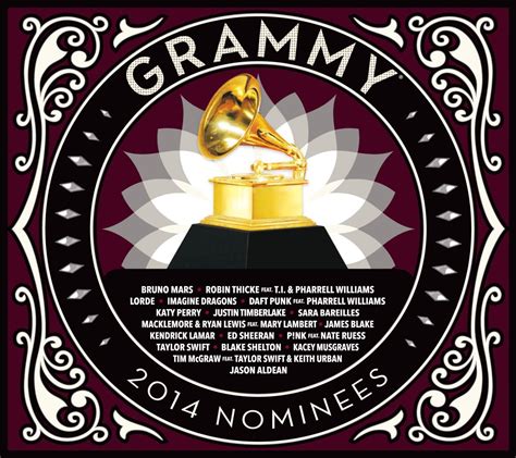 2014 Grammy® Nominees Various Artist Amazon Ca Music