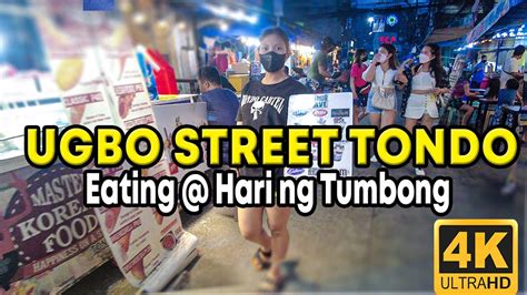 [4k] Ugbo Street Food Tour Tondo Manila Philippines Youtube
