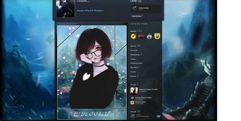 We can help you beautifully decorate your steam profile! Steam Artwork Animated Commission | Steam artwork ...