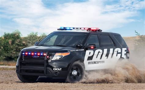 Fords Police Interceptor Suv Gets 365 Hp Ecoboost Engine Autoevolution