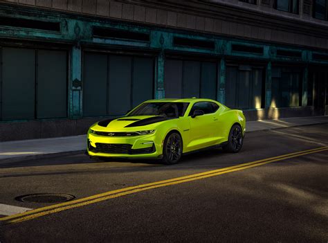2011 white dodge charger with black rims. 2019 Chevrolet Camaro Offered in New Shock Yellow Color ...