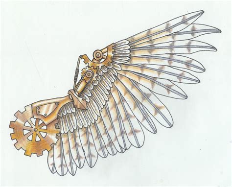 Steampunk Armor Design Wings By Mechanicalhyena On Deviantart