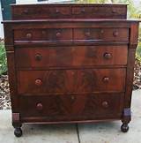 Pictures of Mahogany Dresser