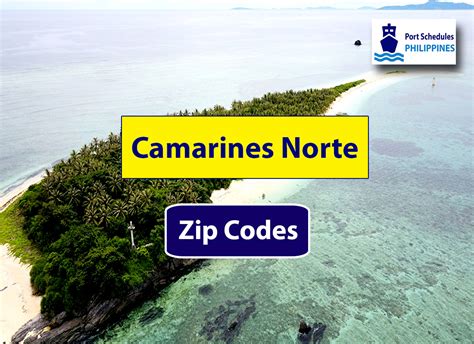 Camarines Norte Zip Codes - A complete List of Camarines Norte Zip Codes.