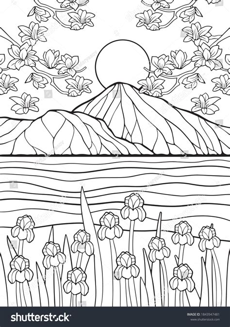 20 425 Japanese Colouring Pages Images Stock Photos Vectors