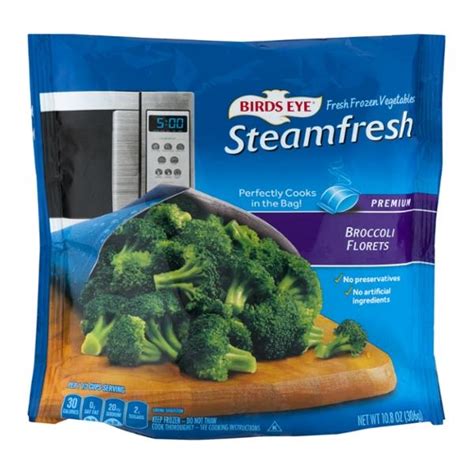 This feature requires flash player to be installed in your browser. Birds Eye Steamfresh Premium Broccoli Florets | Hy-Vee ...