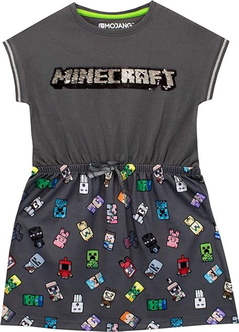 Minecraft Vestido Para Niña Clothing