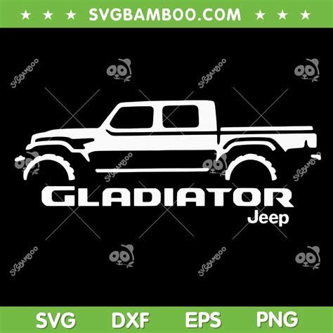 Gladiator Jeep Svg Png