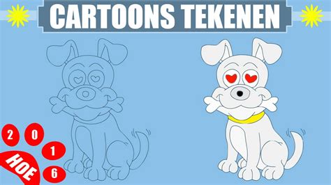 Als je alle 13 stappen goed hebt uitgevoerd dan ziet je dinosaurus er net uit als in de afbeelding hierboven. Hoe teken je een hond in 2 MINUTEN stap voor stap ...