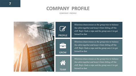 Company Profile Powerpoint Presentation Template Presentation Templates