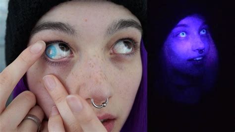 Glow In The Dark Contacts Lenses