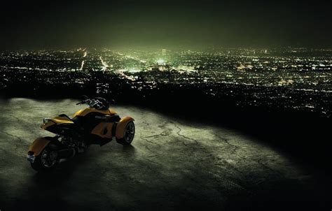 Wallpaper Night The City Motorcycle Images For Desktop Section