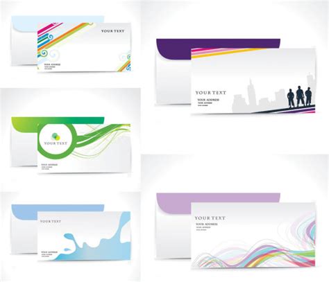 First things first let's choose a size for your design. Simple envelope template vector | Download Free Vectors ...