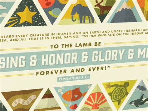 Verse Of The Day Revelation 513 By Dsgnhavn On Dribbble