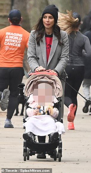 Christine Lampard Enjoys Park Stroll With Patricia As Seen For First